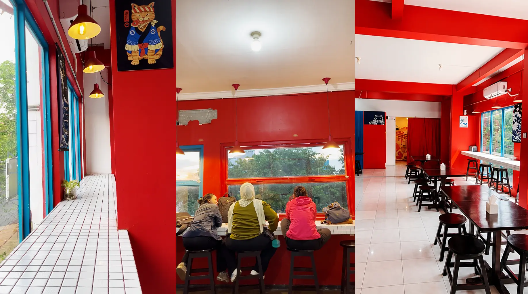 Ilustrasi sementara suasana ruang indoor Pernah Dekat untuk nugas, smoking indoor, dan event